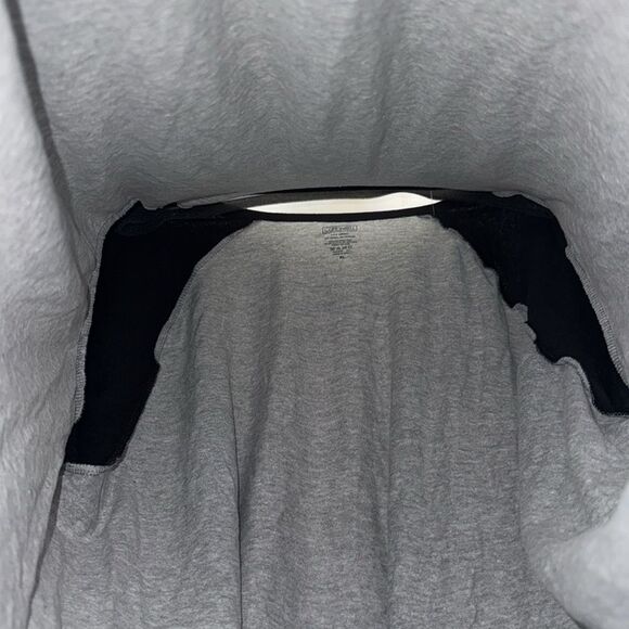 Men's Full Length Sleeve Raglan Cotton Baseball Tee Shirt Xl NWT - Picture 7 of 8